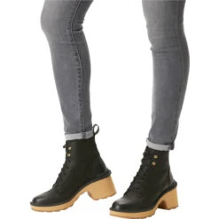 Sorel Women's Hi-Line Heel Lace - Black / Tawny Buff 13 Sorel Women's Hi-Line Heel Lace - Black / Tawny Buff -Winter Shoes Store 1 78012.1663081435