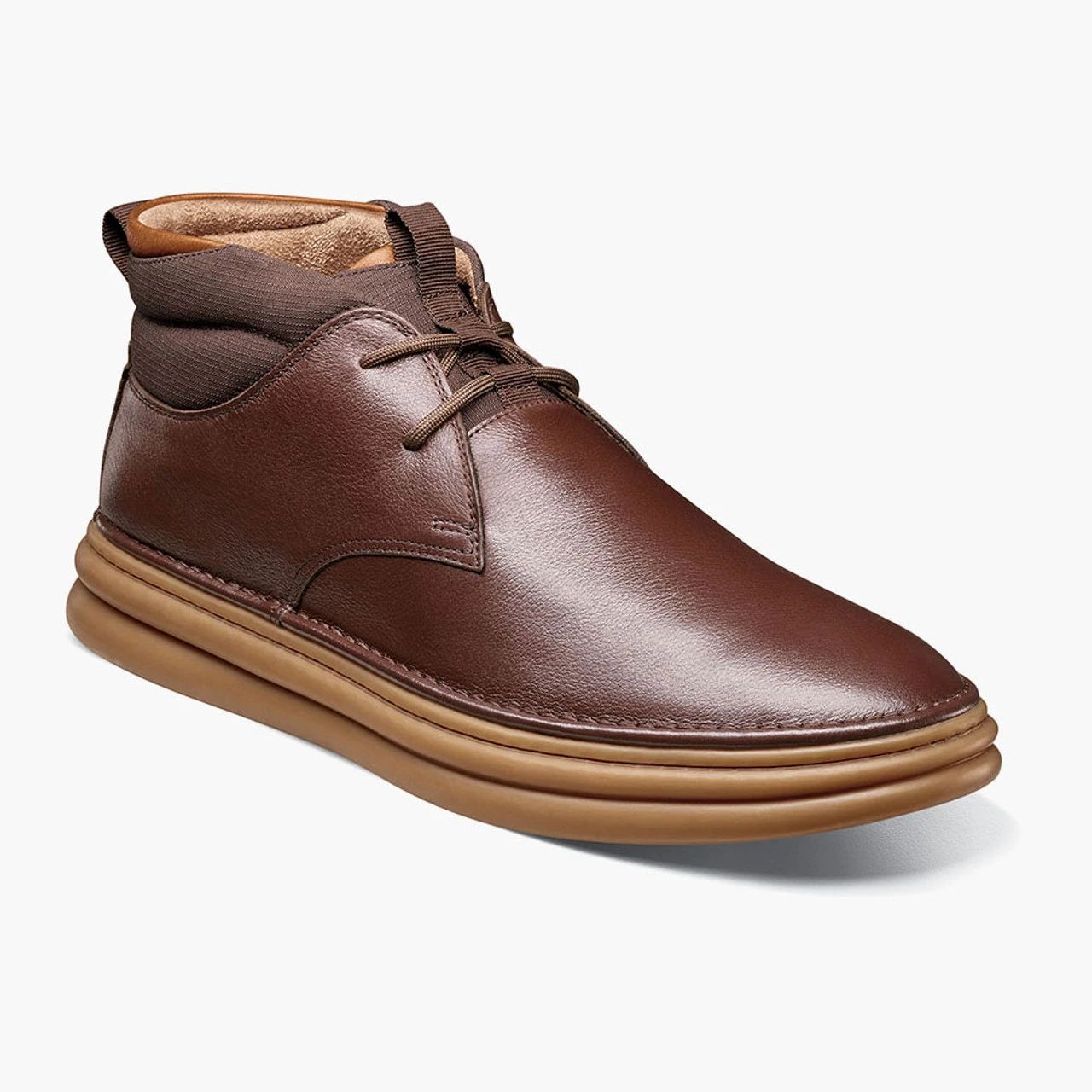 Stacy Adams Men's Delson Plain Toe Chukka Boot - Chocolate 1 Stacy Adams Men's Delson Plain Toe Chukka Boot - Chocolate