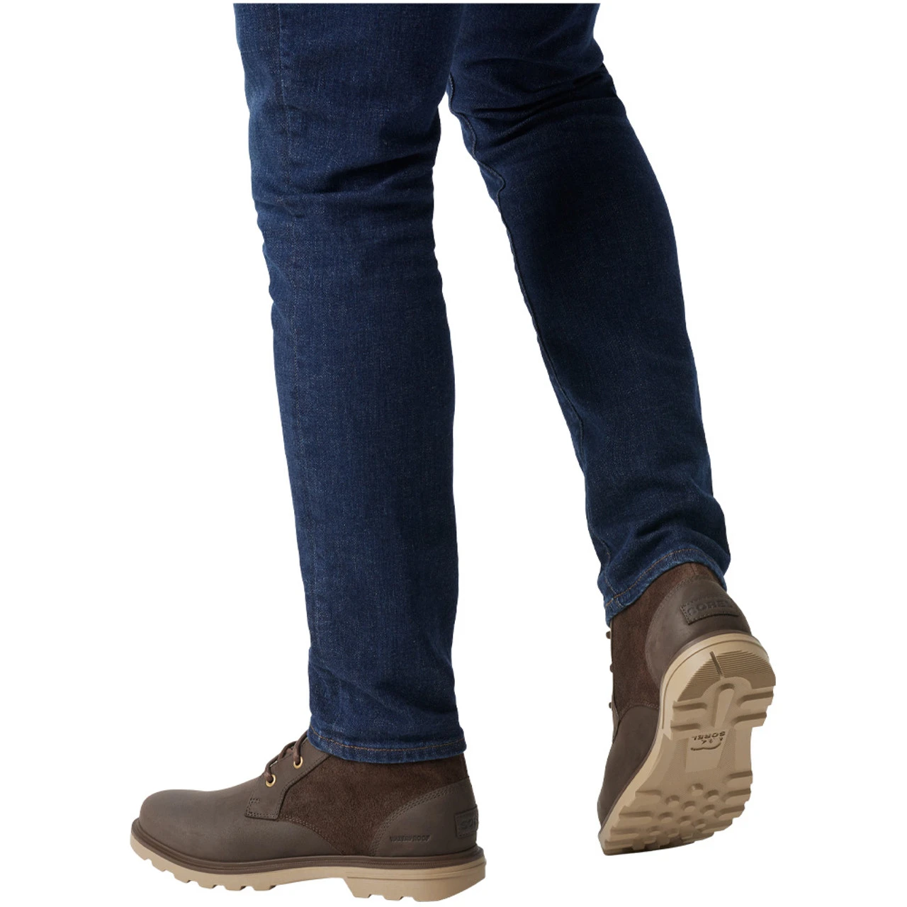 Sorel Men's Carson Chukka Boot - Blackened Brown / Khaki 8 Sorel Men's Carson Chukka Boot - Blackened Brown / Khaki - Image 8