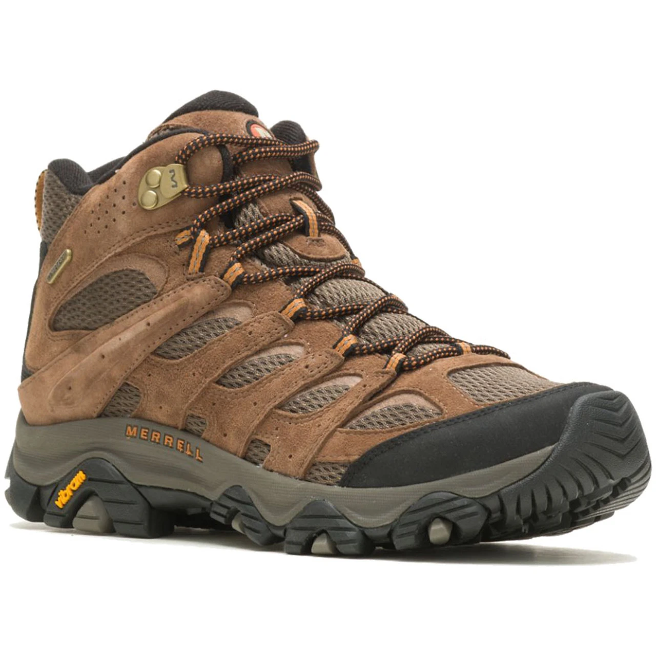 Merrell Men's Moab 3 Mid Waterproof - Earth 2 Merrell Men's Moab 3 Mid Waterproof - Earth - Image 2