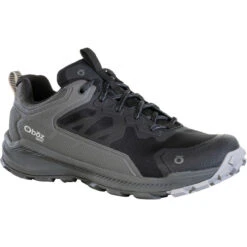 Oboz Footwear Men's Katabatic Low Waterproof - Black Sea