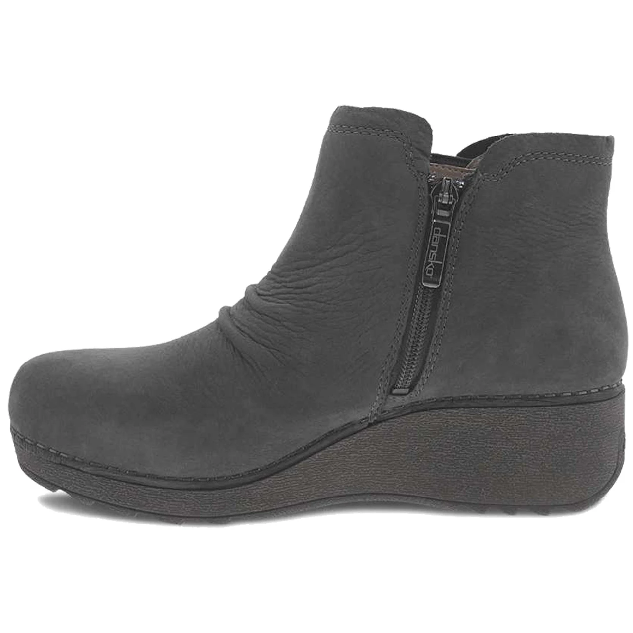 Dansko Women's Caley - Grey Milled Nubuck 2 Dansko Women's Caley - Grey Milled Nubuck - Image 2