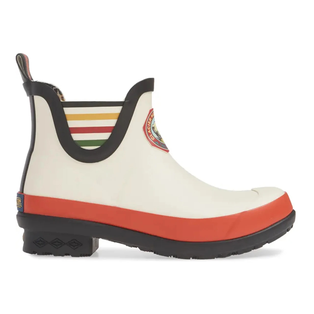 Pendleton Women's Glacier National Park Chelsea Bootie - White 2 Pendleton Women's Glacier National Park Chelsea Bootie - White - Image 2