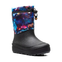 Bogs Kids Snow Shell Sparkle Space - Aqua Multi