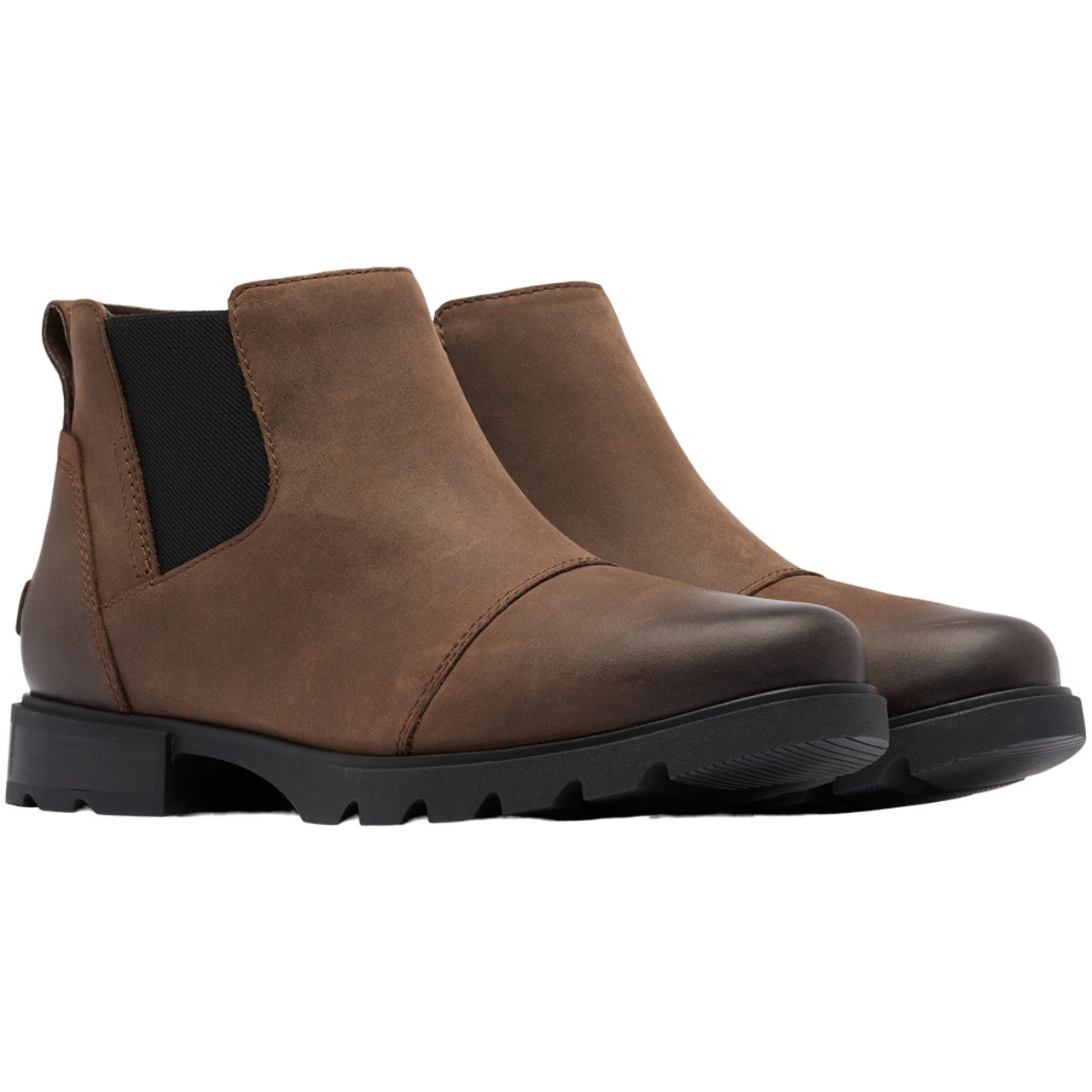 Sorel Women's Emelie III Chelsea Bootie - Tobacco / Black 3 Sorel Women's Emelie III Chelsea Bootie - Tobacco / Black - Image 3