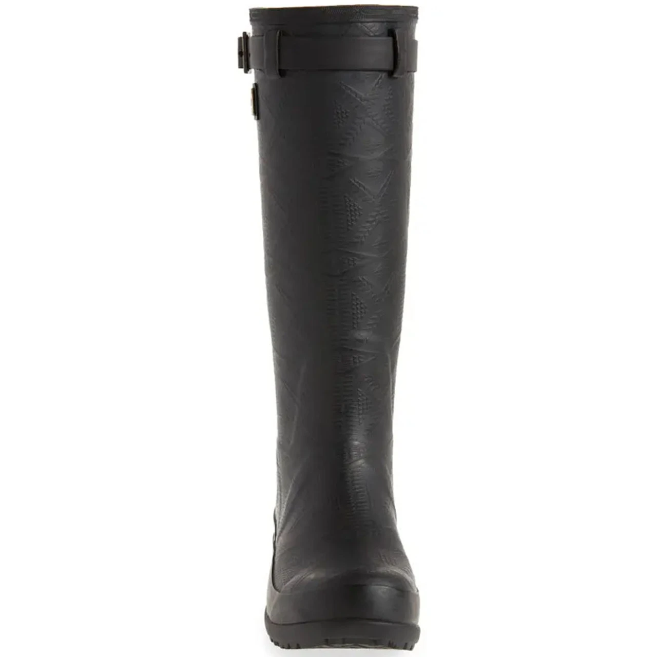 Pendleton Women's Heritage Embossed Tall Rain Boot - Black 4 Pendleton Women's Heritage Embossed Tall Rain Boot - Black - Image 4