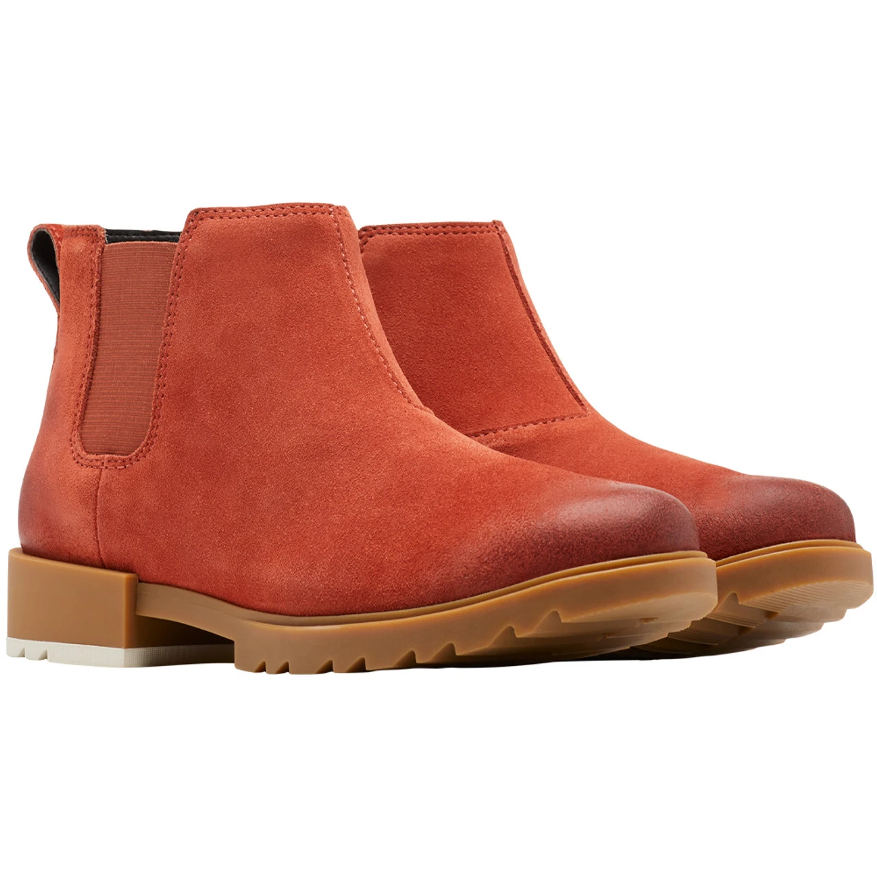 Sorel Women's Emelie II Chelsea Bootie - Warp Red / Gum 2 3 Sorel Women's Emelie II Chelsea Bootie - Warp Red / Gum 2 - Image 3