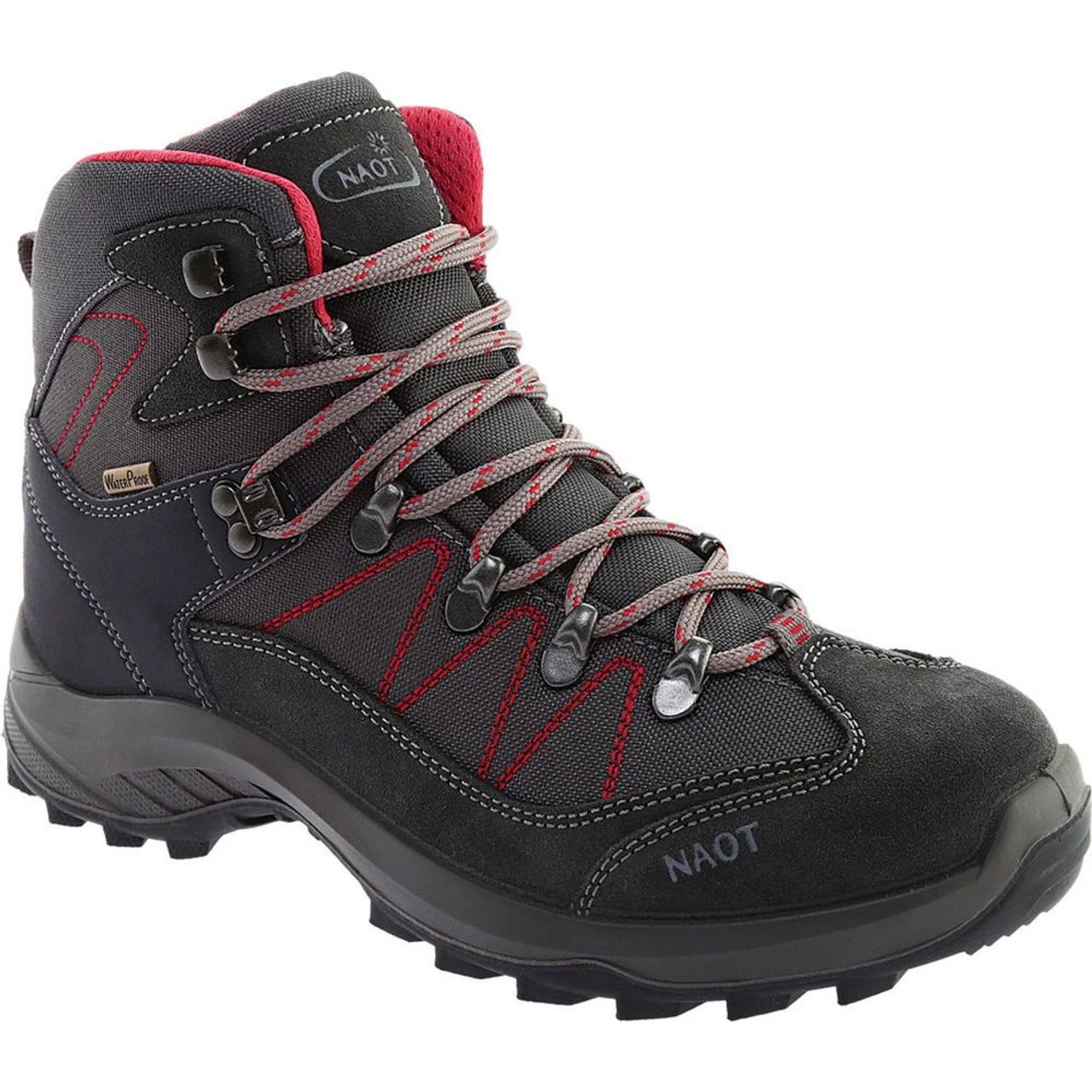 Naot Women's Excursion Odyssey Hiking Boot - Grey / Black 2 Naot Women's Excursion Odyssey Hiking Boot - Grey / Black - Image 2