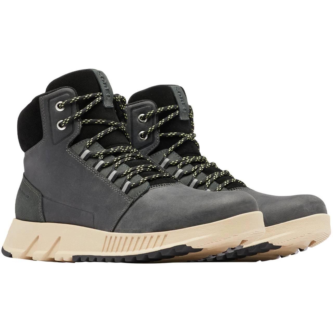 Sorel Men's Mac Hill Lite Mid - Grill / Black 2 Sorel Men's Mac Hill Lite Mid - Grill / Black - Image 2