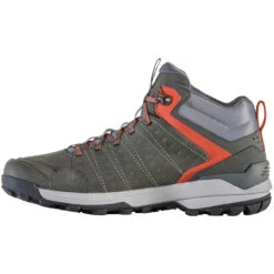 Oboz Footwear Men's Sypes Mid Waterproof - Gunmetal -Winter Shoes Store 5 13025.1634569412