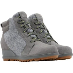 Sorel Women's Evie Ankle Lace Bootie - Quarry 9 Sorel Women's Evie Ankle Lace Bootie - Quarry -Winter Shoes Store 5 17902.1661956215