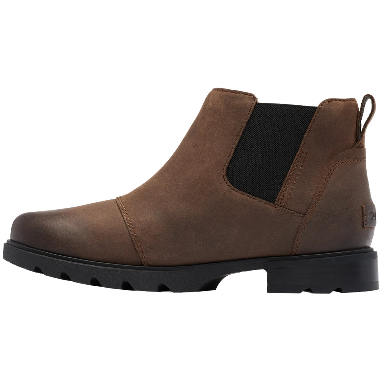 Sorel Women's Emelie III Chelsea Bootie - Tobacco / Black 2 Sorel Women's Emelie III Chelsea Bootie - Tobacco / Black - Image 2