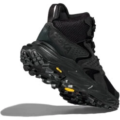 HOKA ONE ONE Men's Anacapa 2 Mid GTX - Black / Black (Medium Width) -Winter Shoes Store 5 46087.1688753319