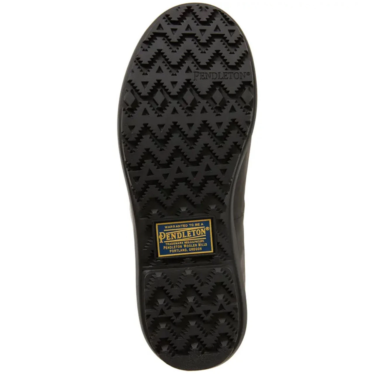 Pendleton Women's Heritage Embossed Tall Rain Boot - Black 5 Pendleton Women's Heritage Embossed Tall Rain Boot - Black - Image 5