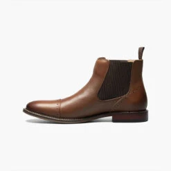 Stacy Adams Men's Maury Cap Toe Chelsea Boot - Chocolate 10 Stacy Adams Men's Maury Cap Toe Chelsea Boot - Chocolate -Winter Shoes Store 5 53361.1639780342