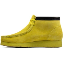 Clarks Men's Wallabee Boot - Lime -Winter Shoes Store 5 87395.1670696049