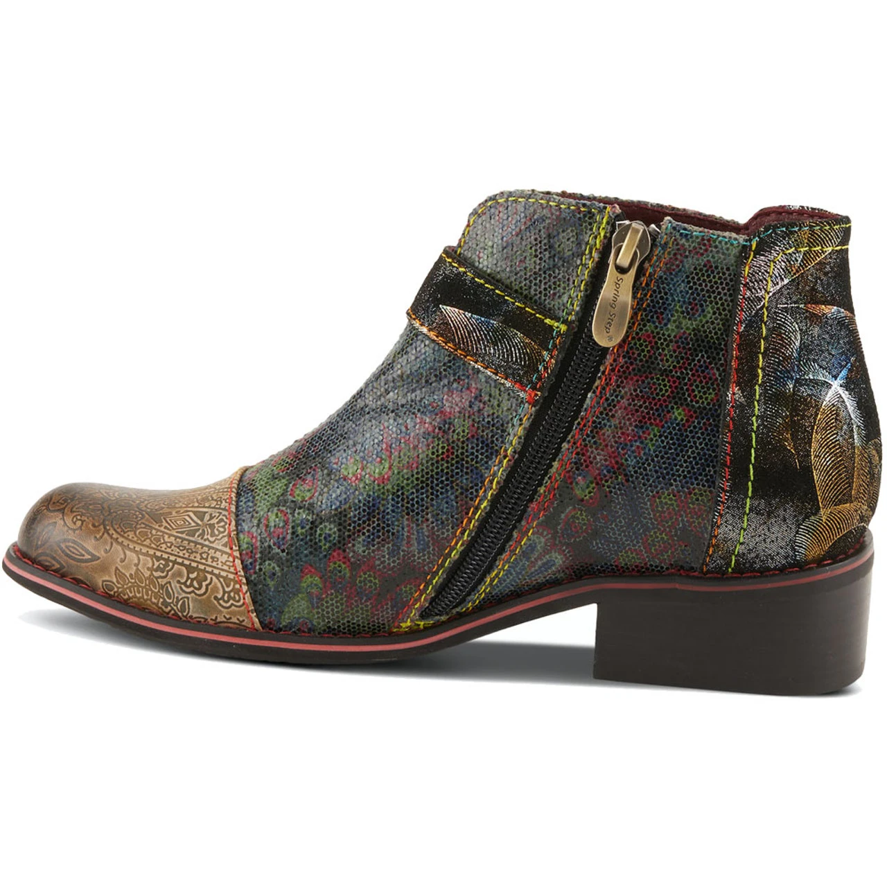 Spring Step L'Artiste Women's Georgiana-Scope - Olive Multi 2 Spring Step L'Artiste Women's Georgiana-Scope - Olive Multi - Image 2