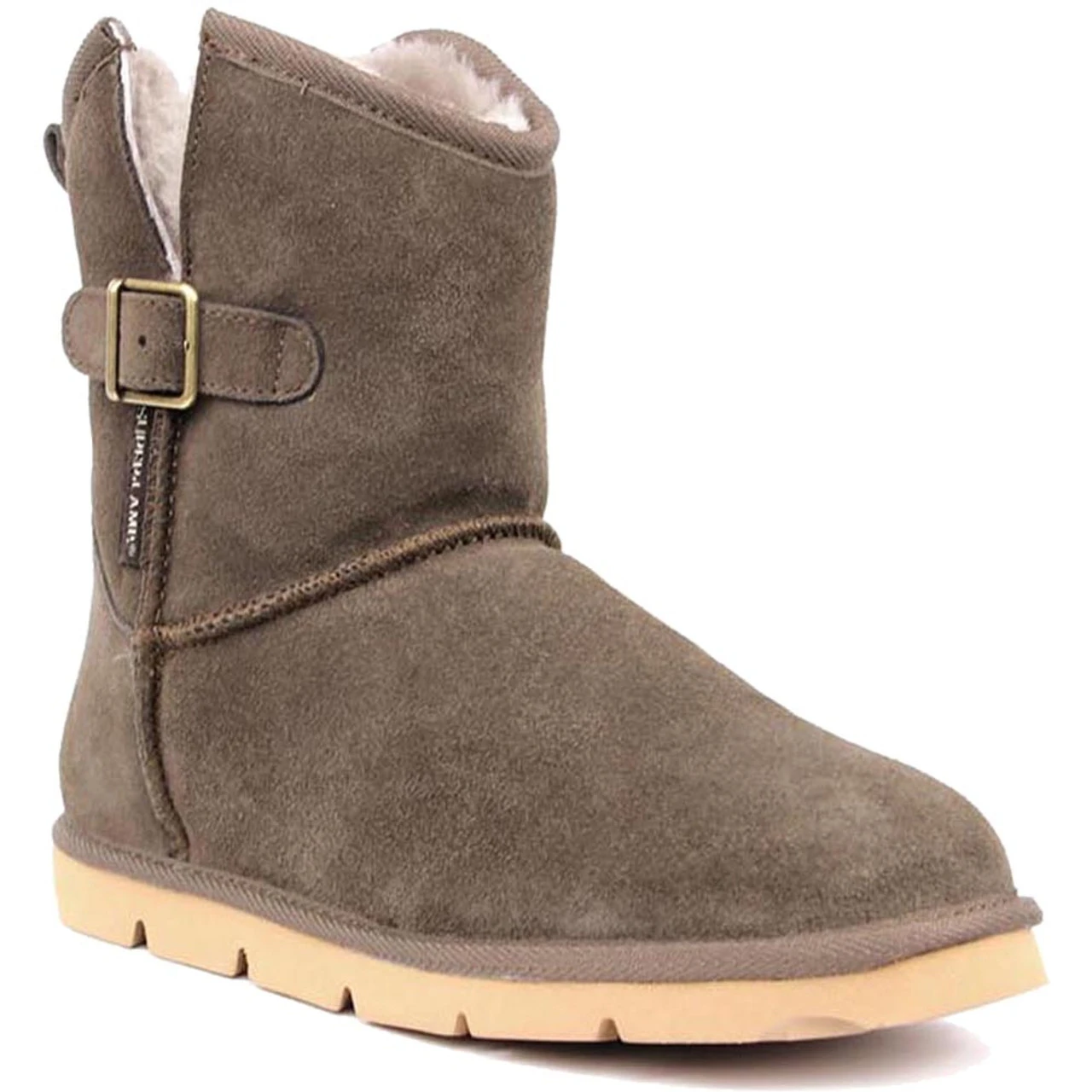 Superlamb Women's Argali Buckle - Taupe 3 Superlamb Women's Argali Buckle - Taupe - Image 3