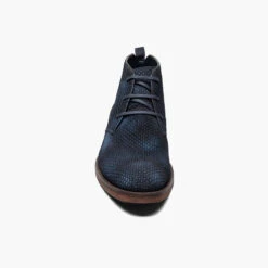 Stacy Adams Men's Kyron Plain Toe Chukka Boot - Navy Multi -Winter Shoes Store 88 29034.1678131823