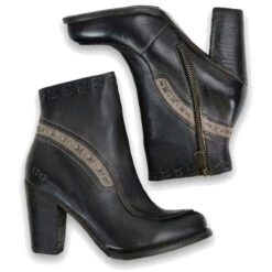 Bedstu Women's Yuno - Black Icicle Rustic 8 Bedstu Women's Yuno - Black Icicle Rustic -Winter Shoes Store 8 73611.1695053016