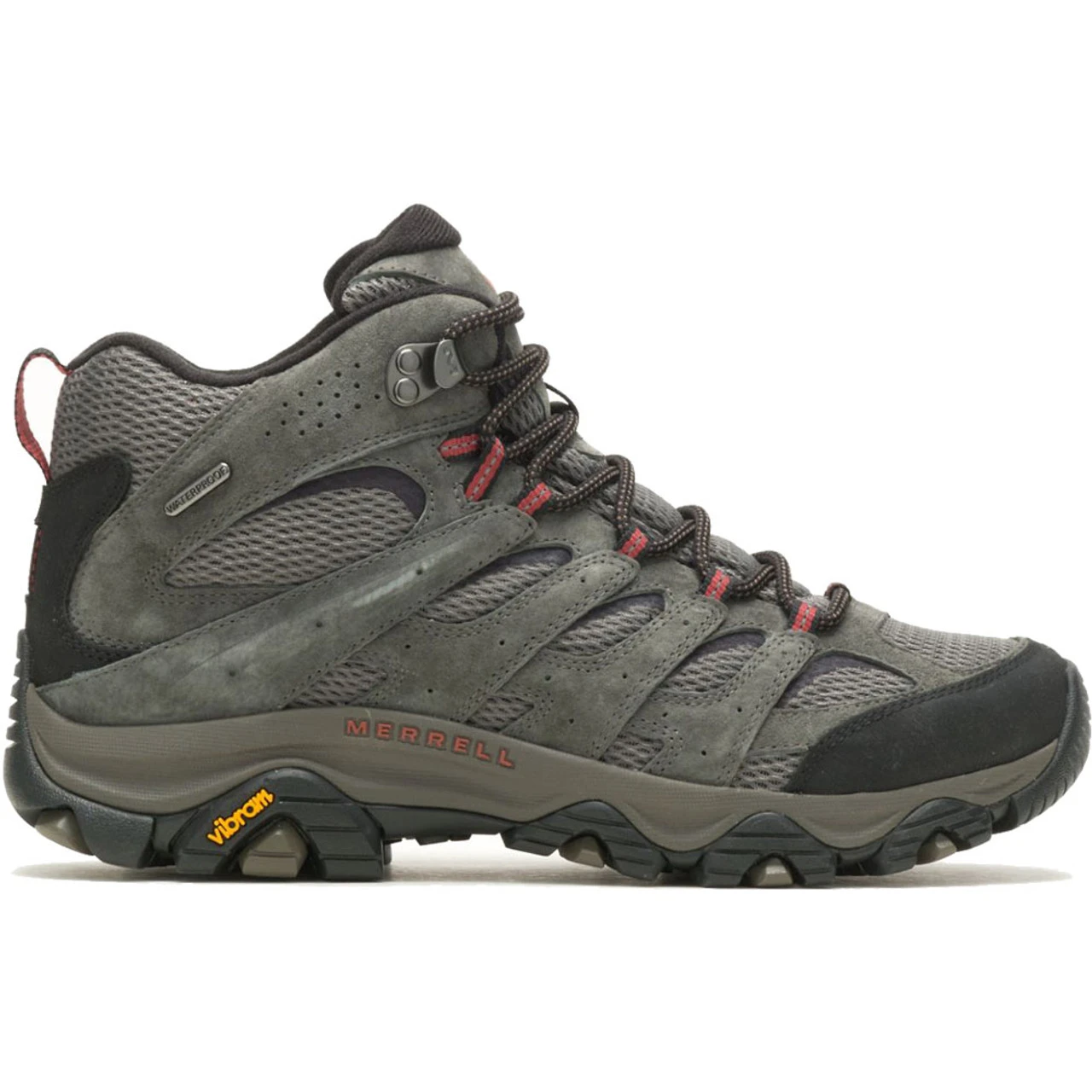 Merrell Men's Moab 3 Mid Waterproof - Beluga (Wide Width) 2 Merrell Men's Moab 3 Mid Waterproof - Beluga (Wide Width) - Image 2
