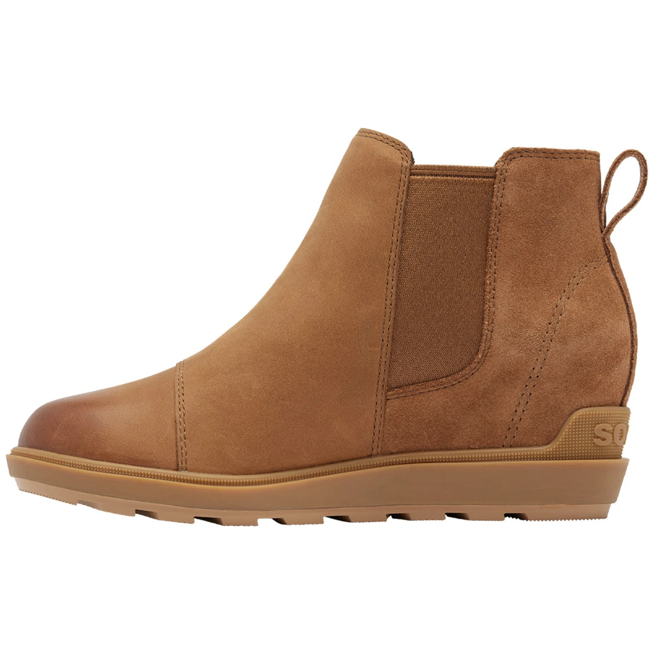 Sorel Women's Evie II Chelsea Bootie - Taffy / Gum 2 3 Sorel Women's Evie II Chelsea Bootie - Taffy / Gum 2 - Image 3