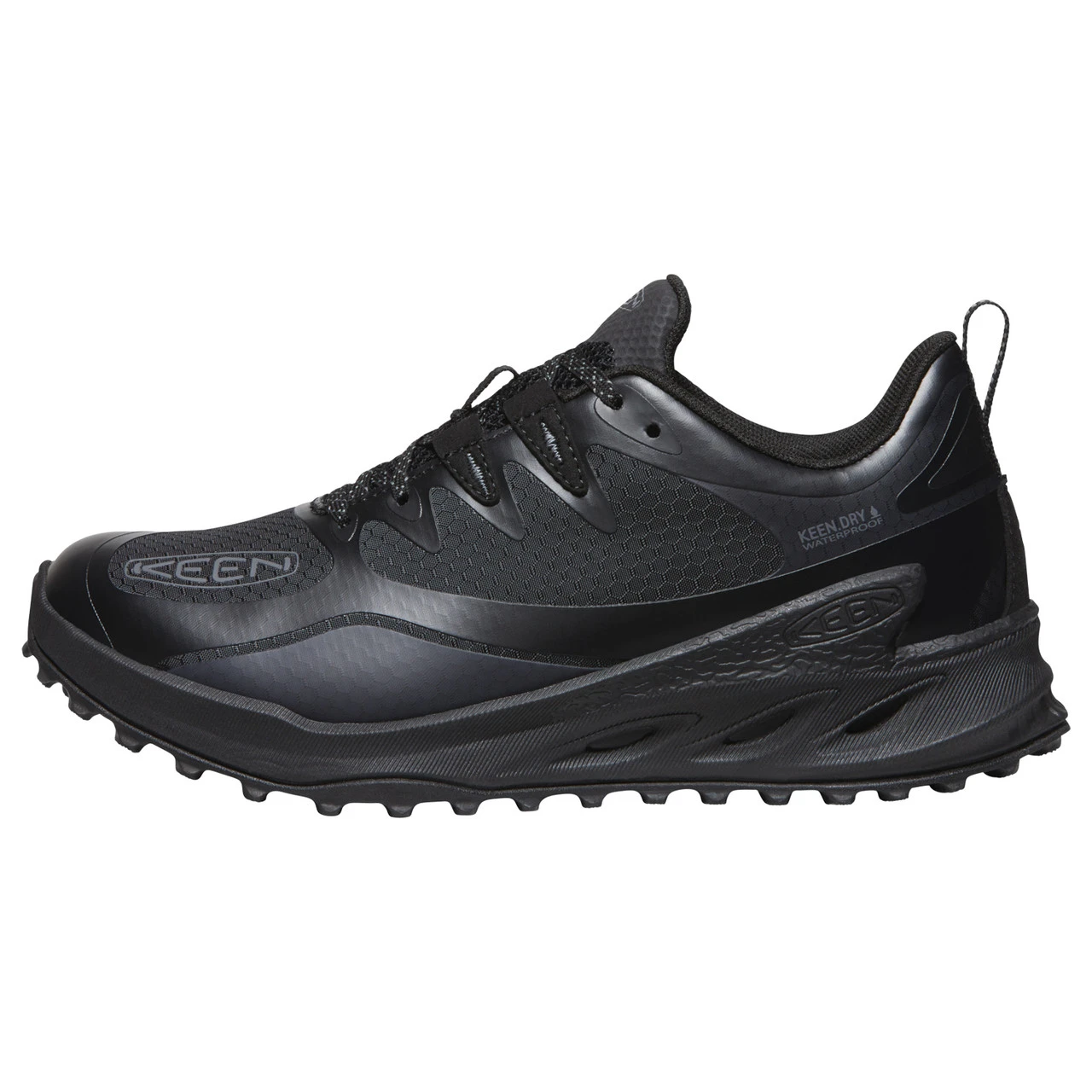 KEEN Women's ZionicWaterproof Low - Black / Black 2 KEEN Women's ZionicWaterproof Low - Black / Black - Image 2