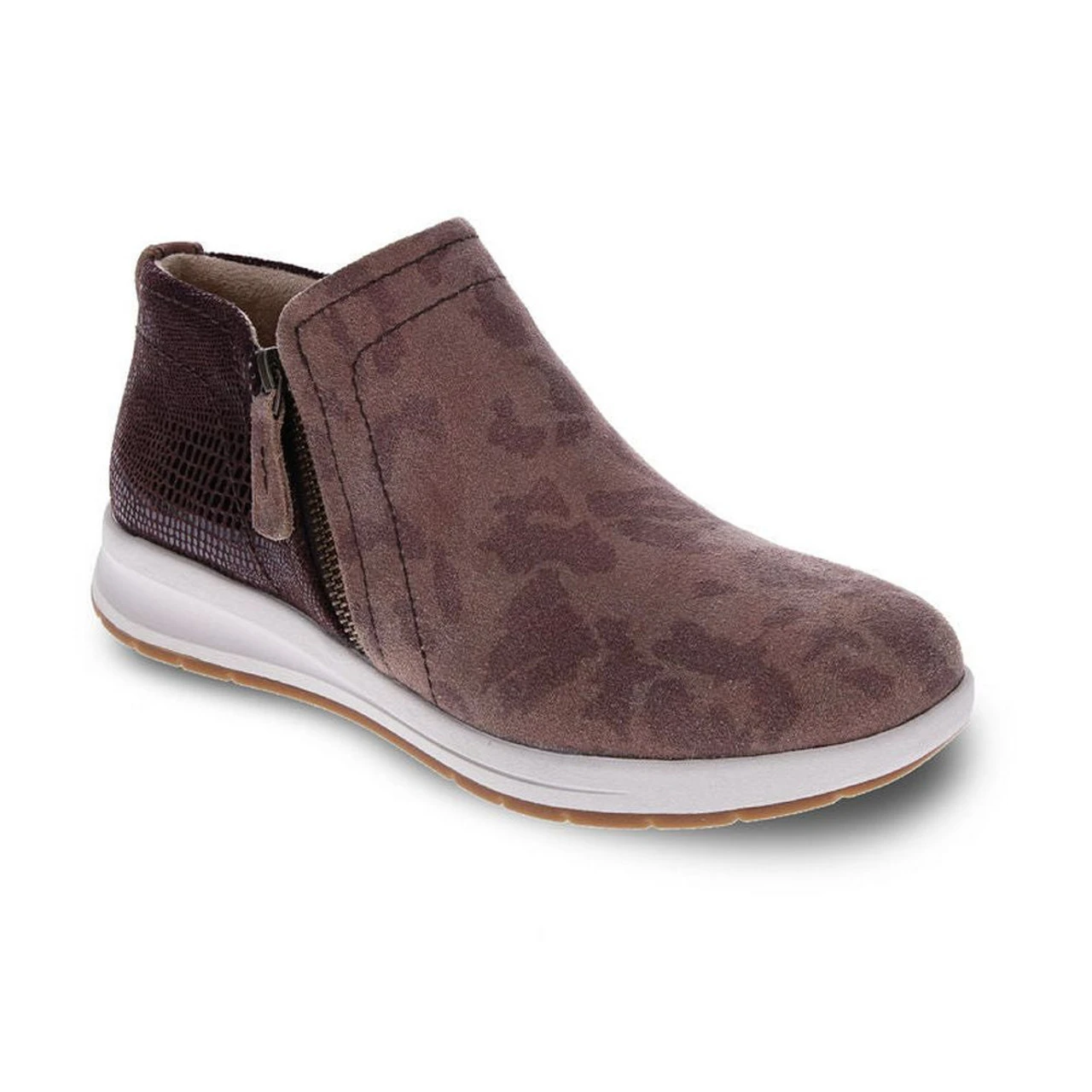 Revere Women's Dublin Boot - Cognac Camo/ Espresso Lizard 1 Revere Women's Dublin Boot - Cognac Camo/ Espresso Lizard