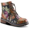 Spring Step L'Artiste Women's Fantastic Bootie - Brown Multi