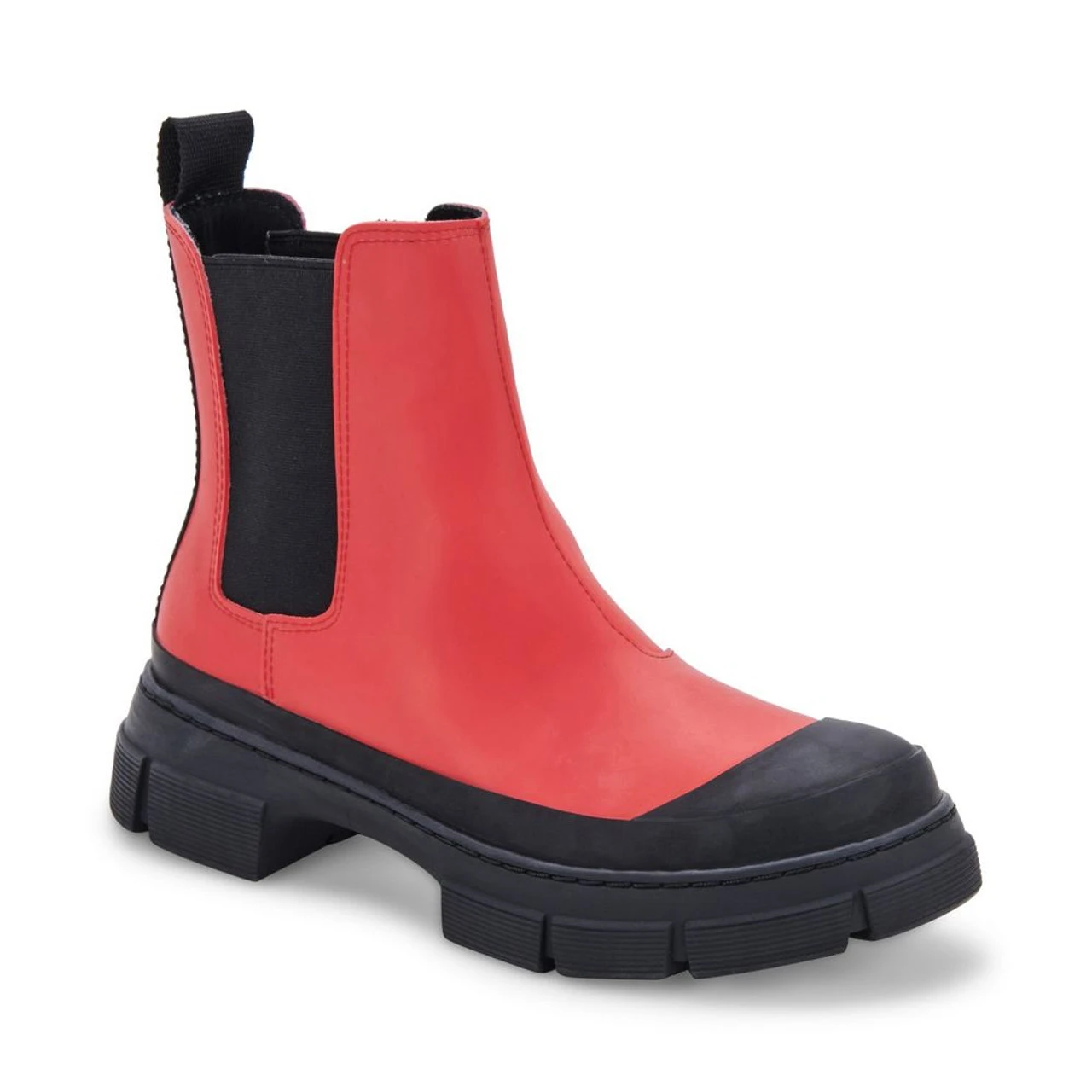 Blondo Women's Helga Waterproof Chelsea Boot - Red 1 Blondo Women's Helga Waterproof Chelsea Boot - Red