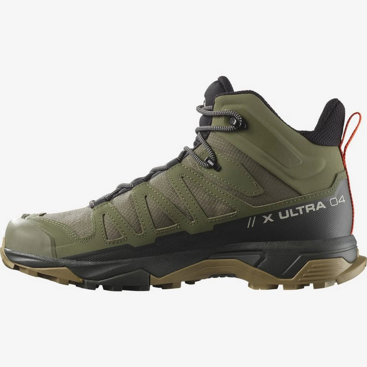 Salomon Men's X Ultra 4 Mid GORE-TEX - Deep Lichen Green / Peat / Kelp 2 Salomon Men's X Ultra 4 Mid GORE-TEX - Deep Lichen Green / Peat / Kelp - Image 2