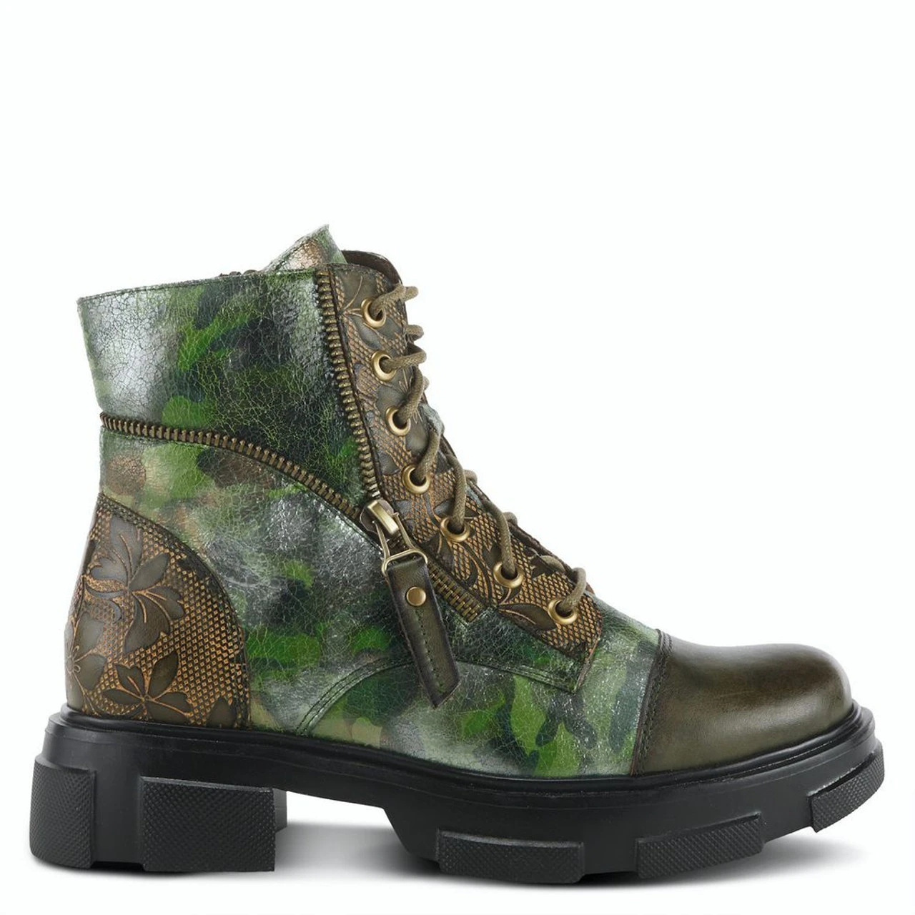 Spring Step L'Artiste Women's Carnelian - Olive Multi 2 Spring Step L'Artiste Women's Carnelian - Olive Multi - Image 2