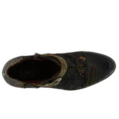 Spring Step L'Artiste Women's Georgiana Bootie - Black Multi -Winter Shoes Store Spring Step Georgianna Black Multi Top 04662.1701356939