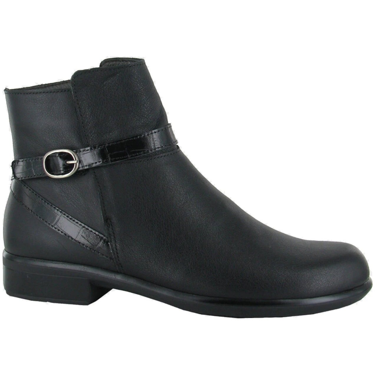 Naot Women's Briza - Soft Black Leather 1 Naot Women's Briza - Soft Black Leather