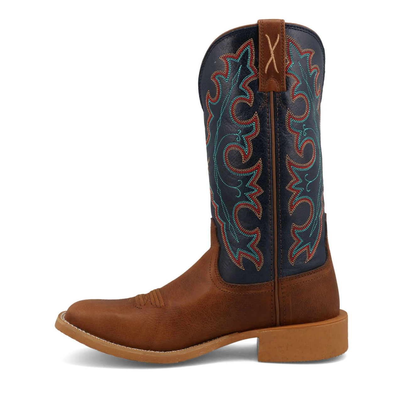 Twisted X Women's 11" Tech X Boot - Roasted Pecan / Navy 3 Twisted X Women's 11" Tech X Boot - Roasted Pecan / Navy - Image 3