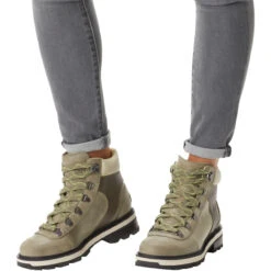 Sorel Women's Lennox Hiker STKD Boot - Stone Green / Laurel Leaf 13 Sorel Women's Lennox Hiker STKD Boot - Stone Green / Laurel Leaf -Winter Shoes Store a 96316.1661536882