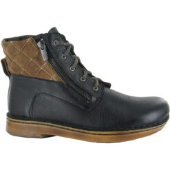 Naot Women's Castera - Soft Black / Brown