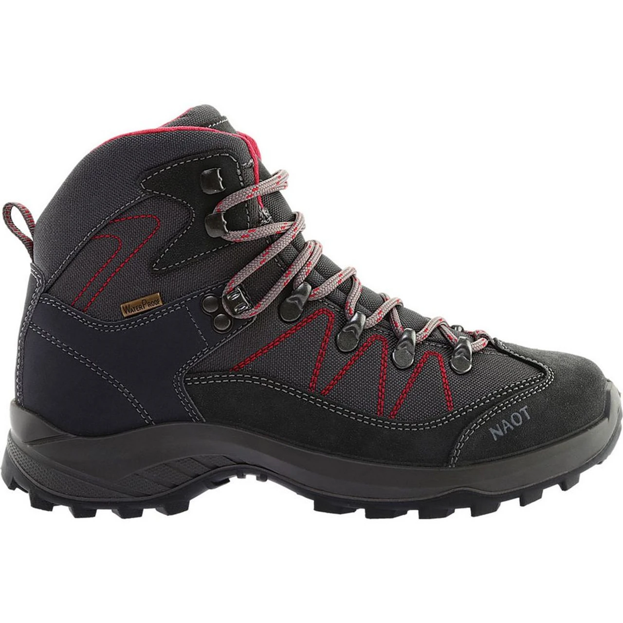 Naot Women's Excursion Odyssey Hiking Boot - Grey / Black 1 Naot Women's Excursion Odyssey Hiking Boot - Grey / Black