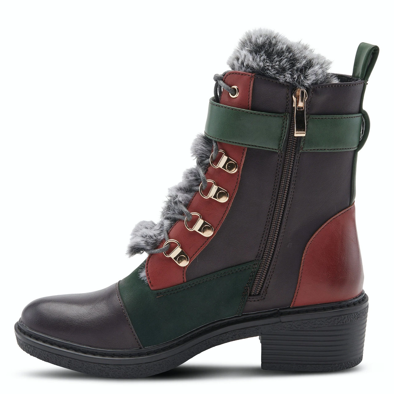 Spring Step Patrizia Women's Hilvia - Forest Green Multi 3 Spring Step Patrizia Women's Hilvia - Forest Green Multi - Image 3