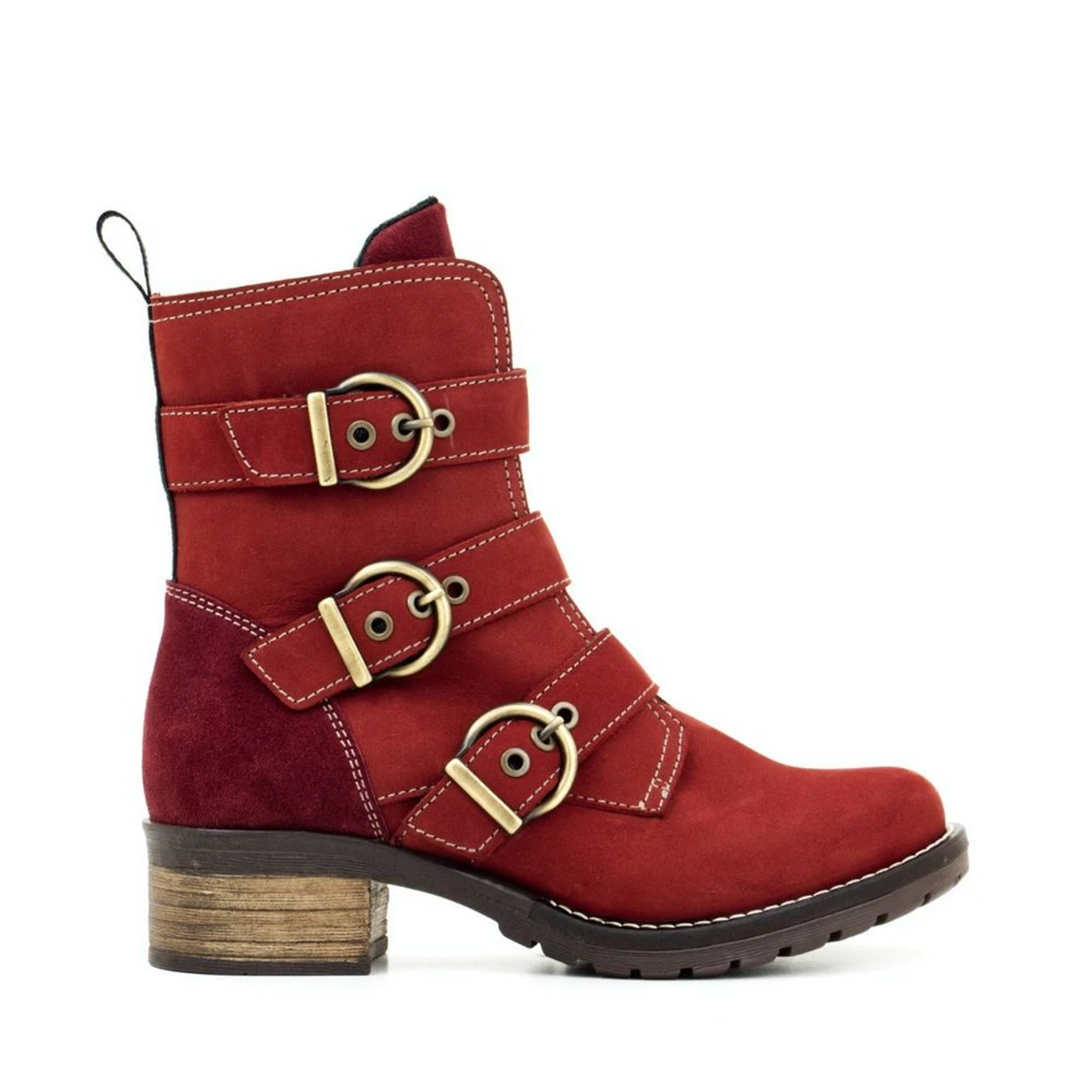 Dromedaris Women's Klara Boot - Garnet 2 Dromedaris Women's Klara Boot - Garnet - Image 2