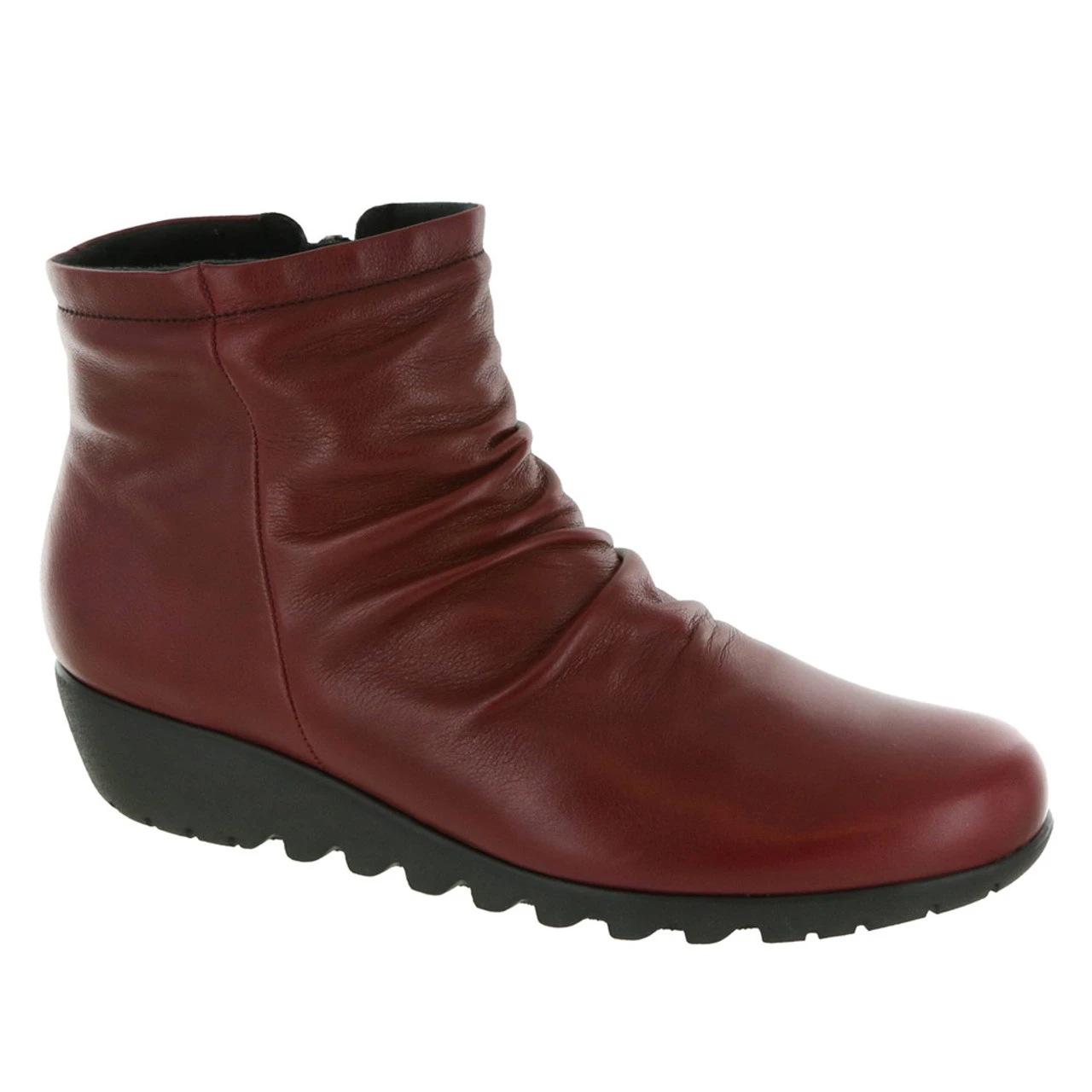 Munro Women's Riley Boot - Red Leather 1 Munro Women's Riley Boot - Red Leather
