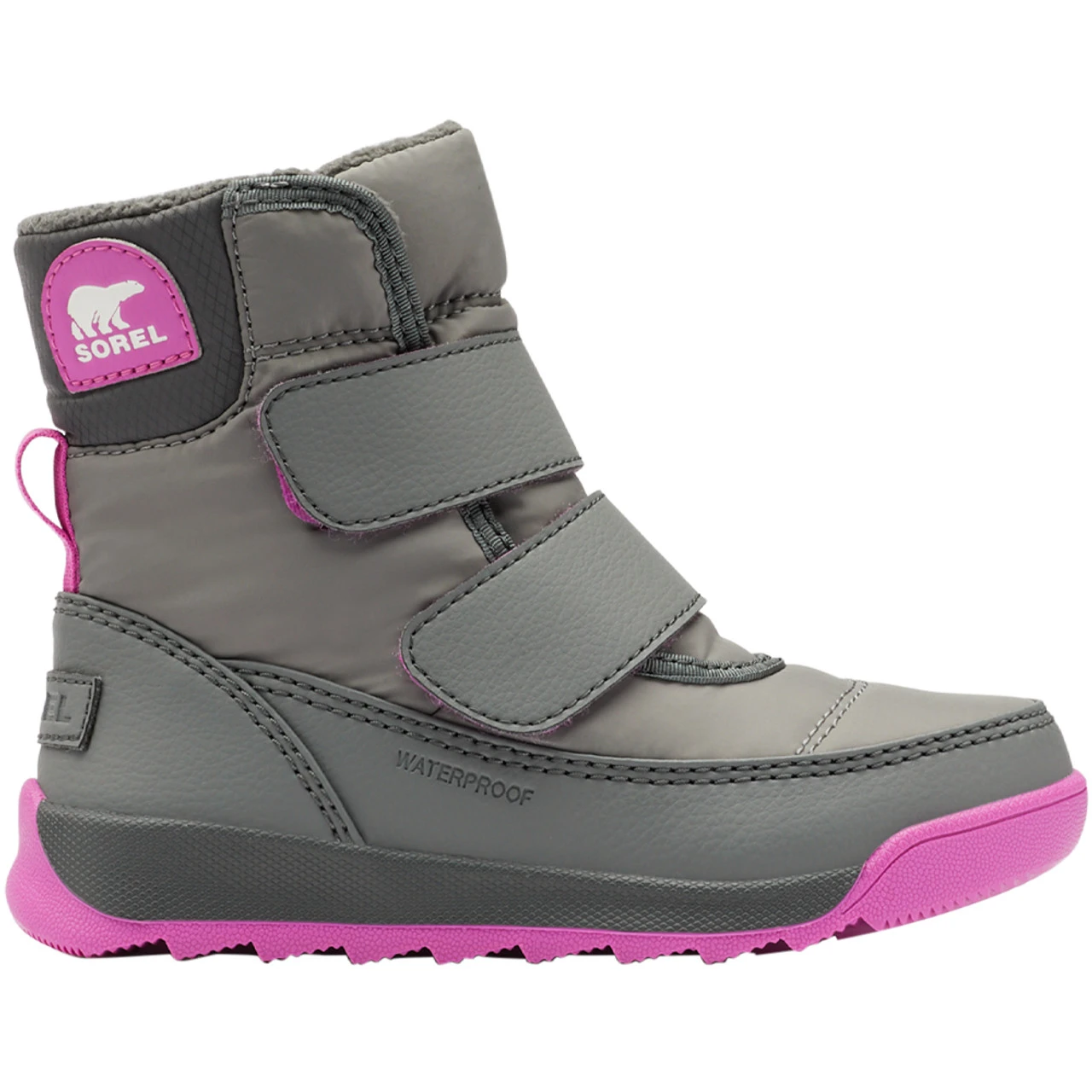 Sorel Toddler Whitney II Strap Boot - Quarry / Grill 1 Sorel Toddler Whitney II Strap Boot - Quarry / Grill